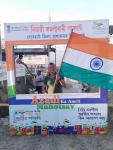 Photograph of different ferry services in regards to "HAR GHAR TIRANGA"  in the occasion of Azadi Ki Amrit Mahotsav of 75 years 